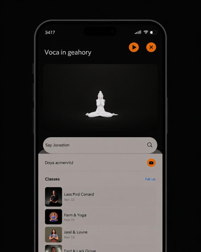 One-Tap Booking screen from a Wve Labs fitness app